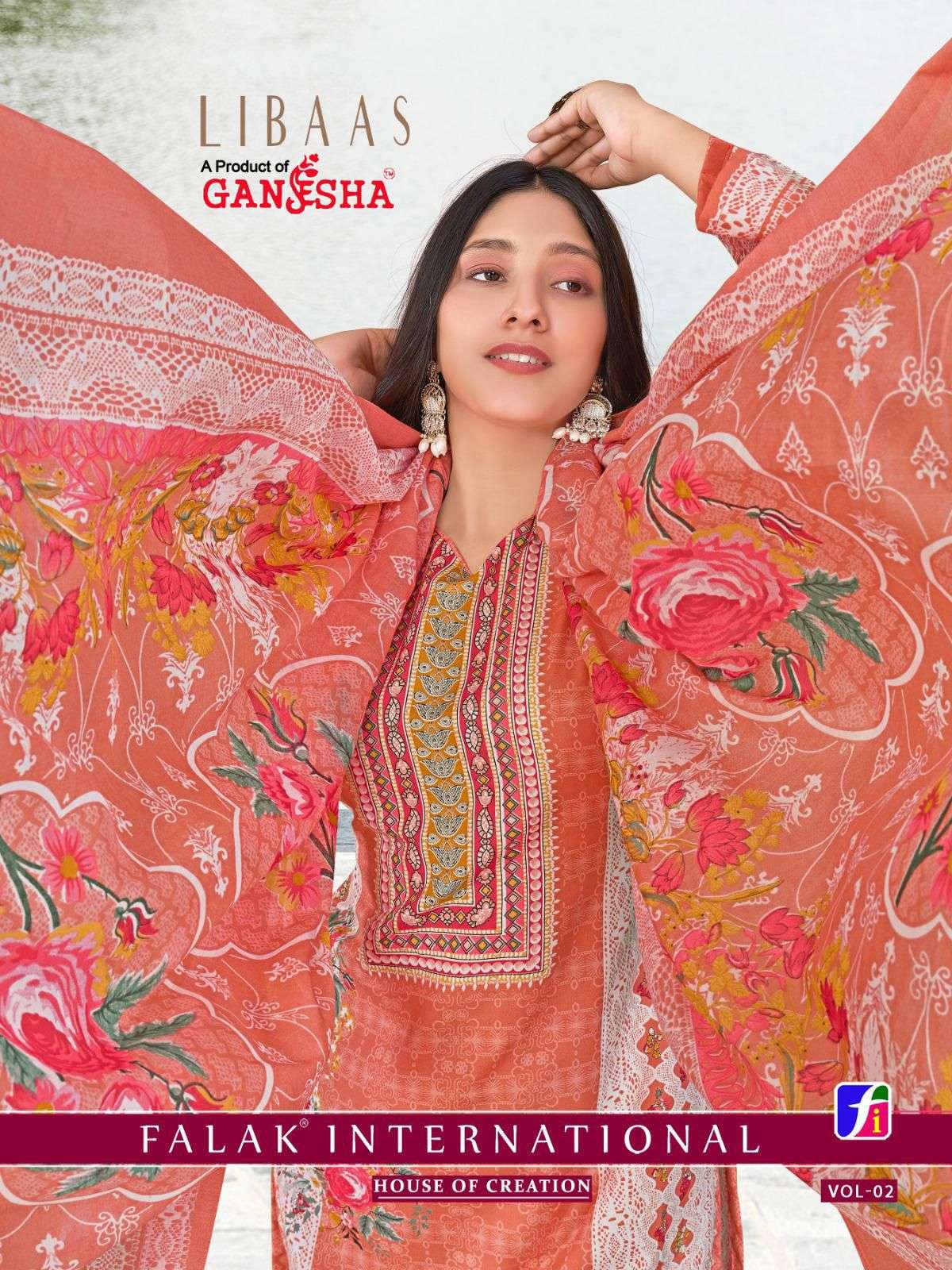 LIBAAS - VOL - 2 Karachi Cotton By Ganesha